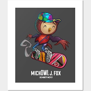 Mich-OWL J Fox Posters and Art